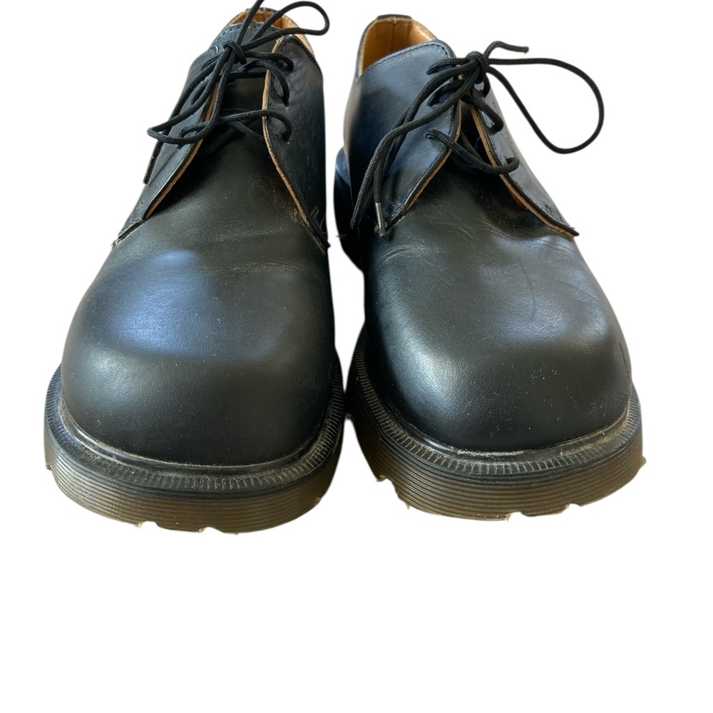 Dr Martens UK 7 (W9/M8) Distressed Goth EDM Chunky Platform‎ Shoes Black - Picture 2 of 13